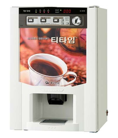韩国TEATIME投币式全自动咖啡机火暴招商