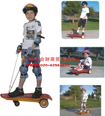 2010年欧美最受青少年儿童欢迎的礼品---儿童手驱滑板车！