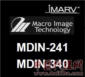 供应DVR最佳显示芯片MDIN340,MDIN380